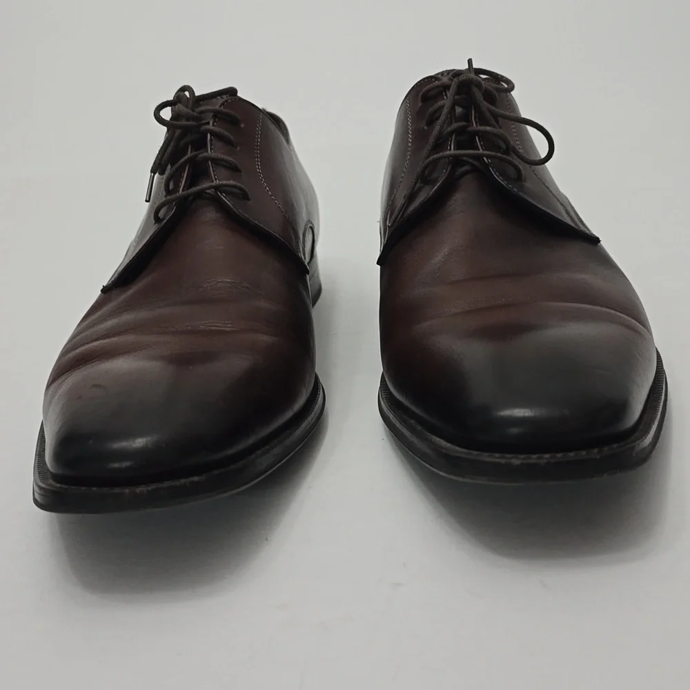 To Boot New York Italy Men's Dress Oxford Shoes Brown Ombre Leather Size 13